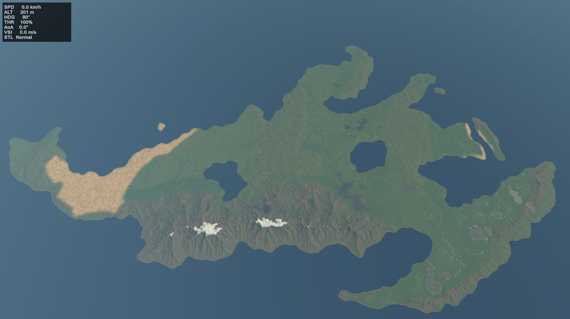 Procedurally generated with custom masks
